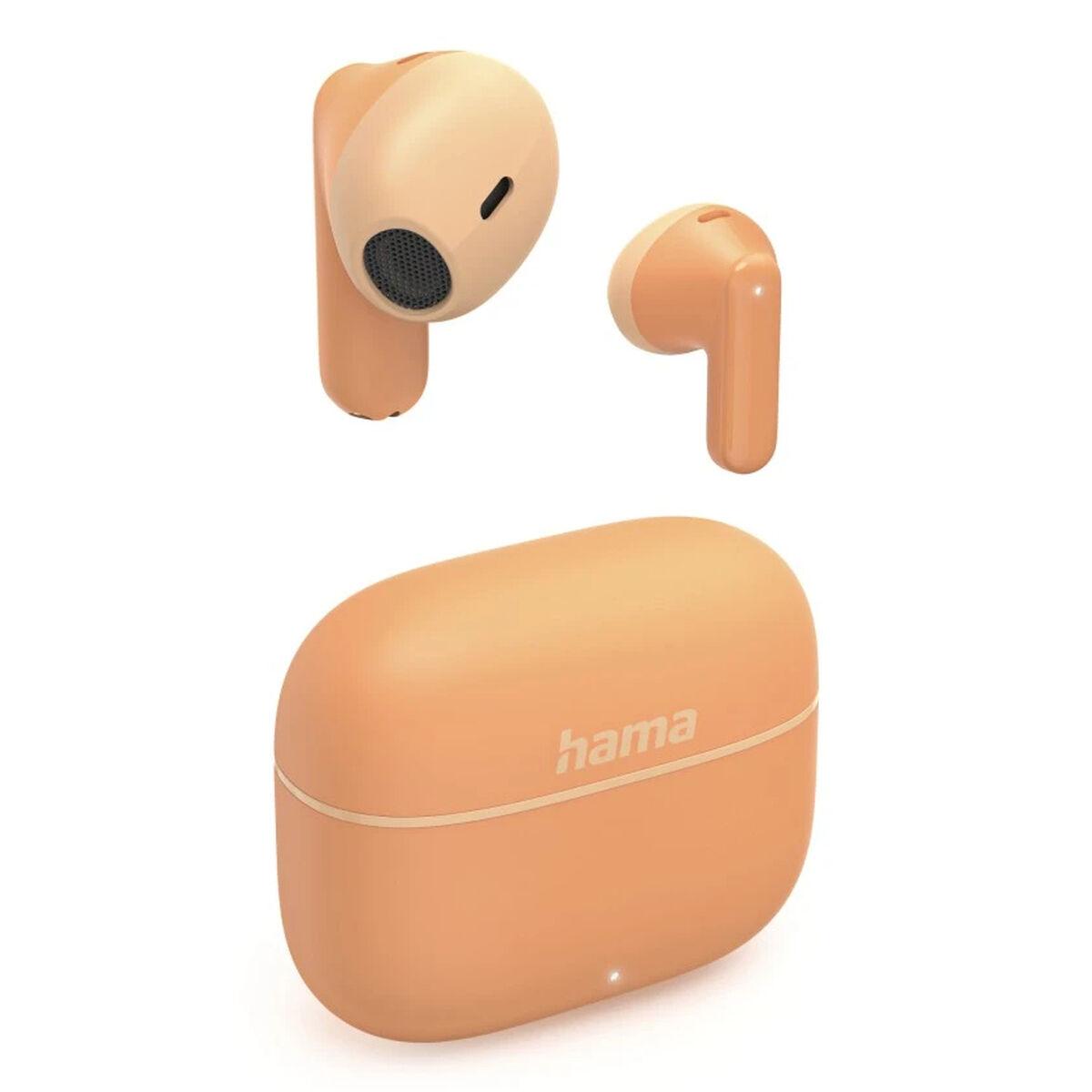 Auriculares Sem Fios com Estojo de Carregamento Hama 00221757 Laranja