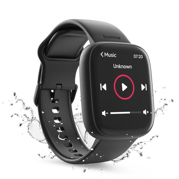 Smartwatch Hama 00178640 Preto 1,65" 46 mm