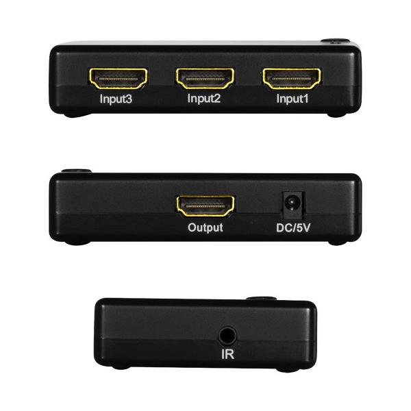Comutador HDMI LogiLink
