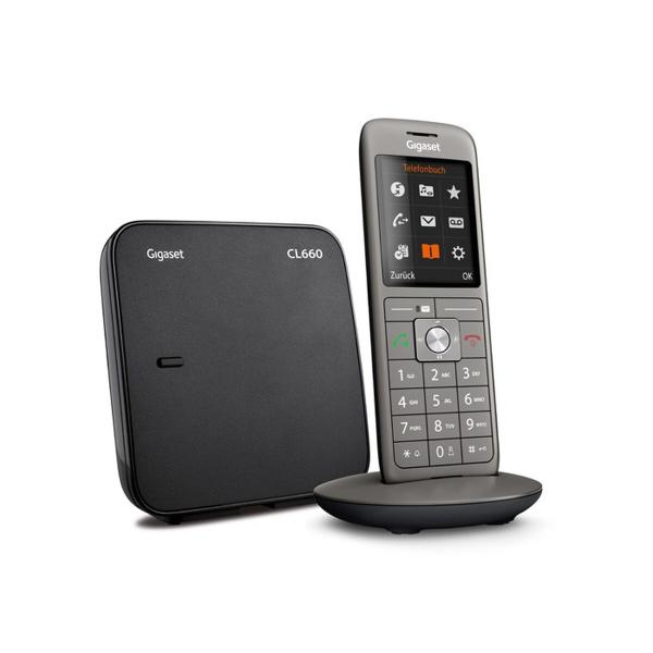 Telefone sem fios Gigaset CL660A Duo Cinzento Antracite