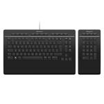 Teclado 3Dconnexion 3DX-700092 Preto Qwerty US