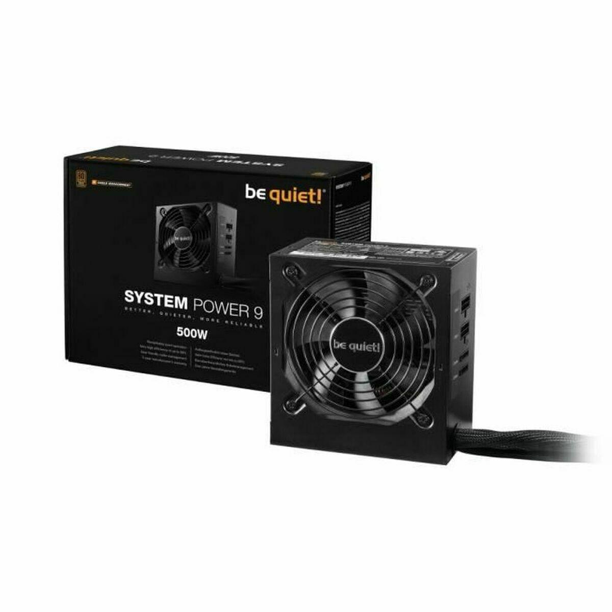 Fonte de Alimentação Be Quiet! BN301 ATX 500 W 80 Plus Bronze