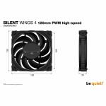 Ventilador de Caixa Be Quiet! BL094 Ø 12 cm (1 Unidade)