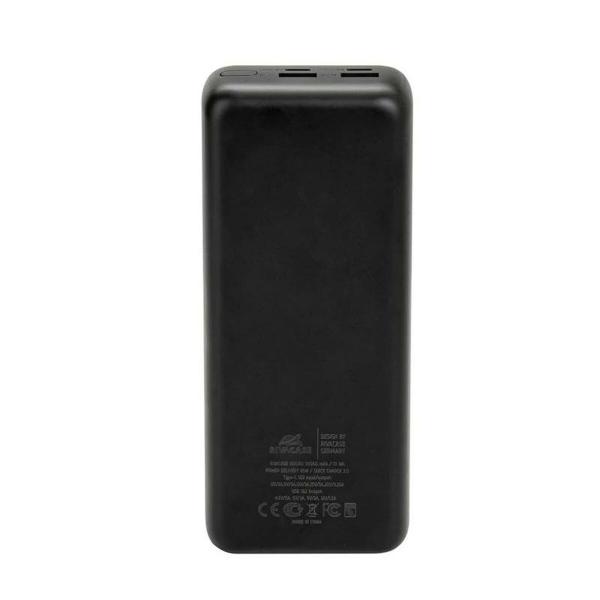 Powerbank Rivacase VA1080 Preto 30000 mAh