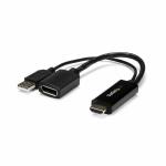 Adaptador DisplayPort para HDMI Startech HD2DP                Preto 4K