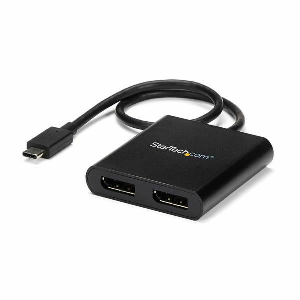 Adaptador USB C para DisplayPort Startech MSTCDP122DP Preto