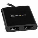 Adaptador USB C para DisplayPort Startech MSTCDP122DP Preto