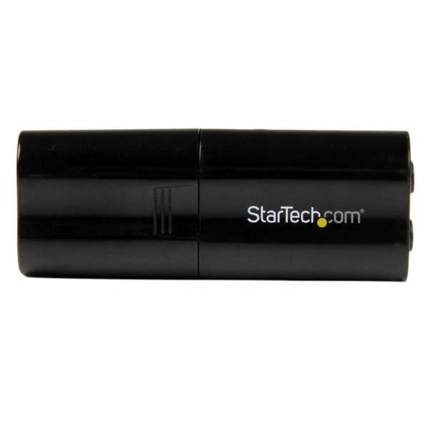 Placa de Som Externa USB Startech ICUSBAUDIOB Preto