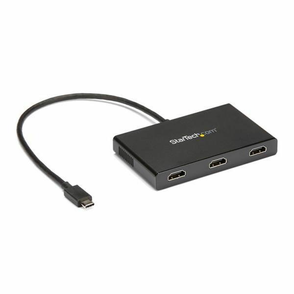 Adaptador USB C para HDMI Startech MSTCDP123HD Preto
