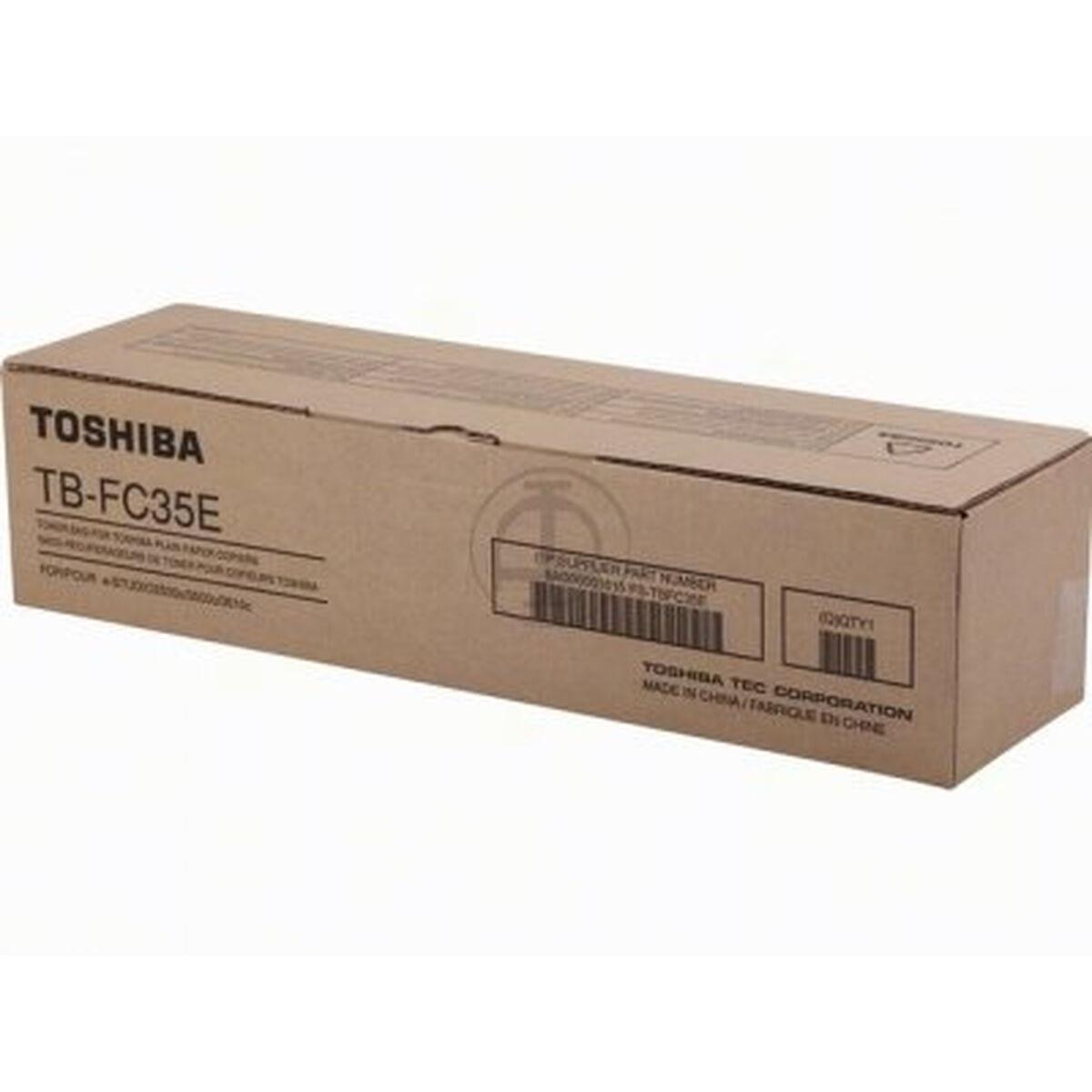 Recipiente para toner residual Toshiba e-STUDIO2500c/3500c/3510c Branco Preto