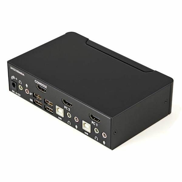 Switch KVM Startech SV231HDMIUA FHD HDMI USB Preto