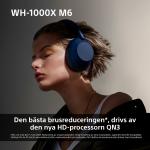 Auriculares Bluetooth Sony WH1000XM6L.CE7 Azul Preto Midnight Blue