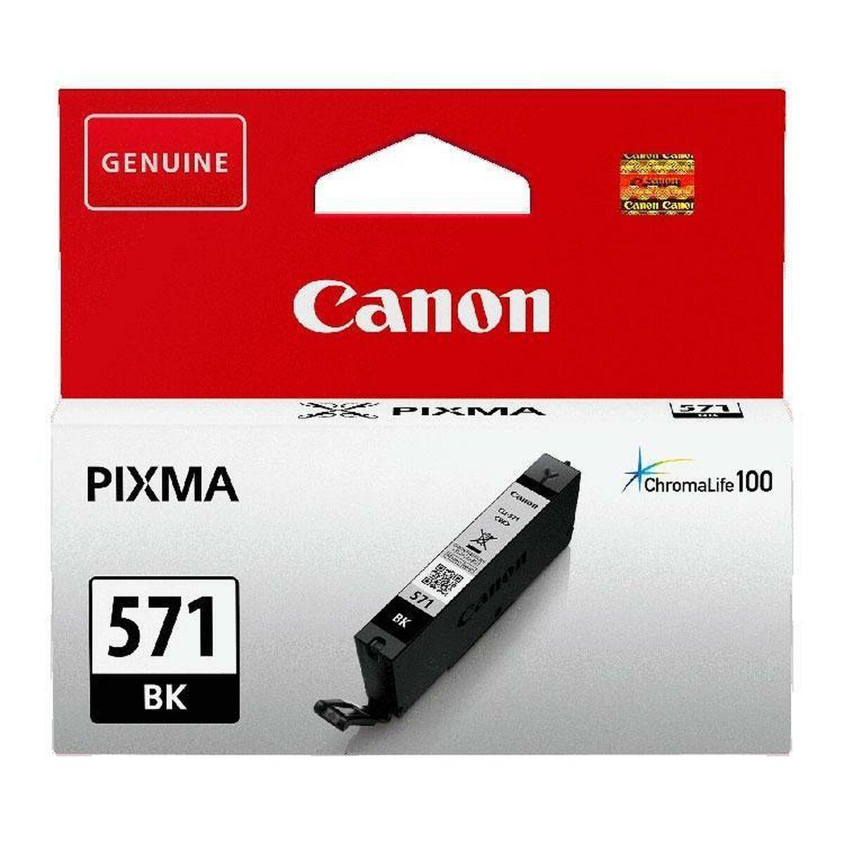 Tinteiro de Tinta Original Canon CLI-571BK Preto