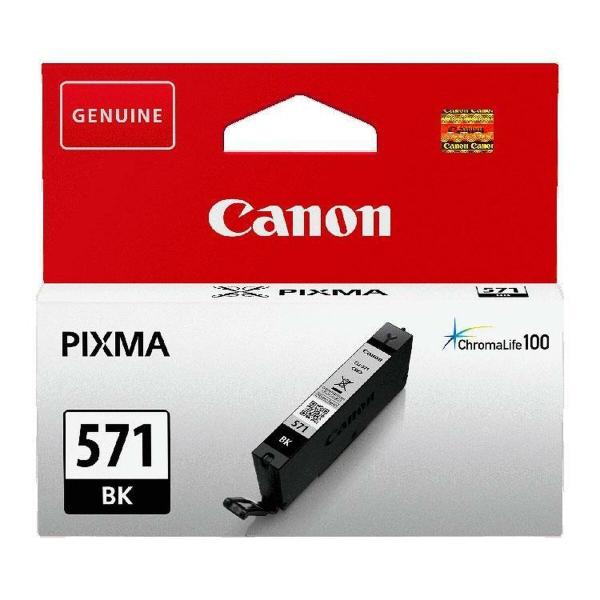 Tinteiro de Tinta Original Canon CLI-571BK Preto