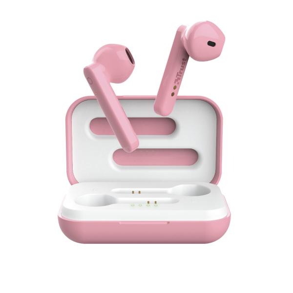 Auriculares Trust Primo Touch Preto Cor de Rosa