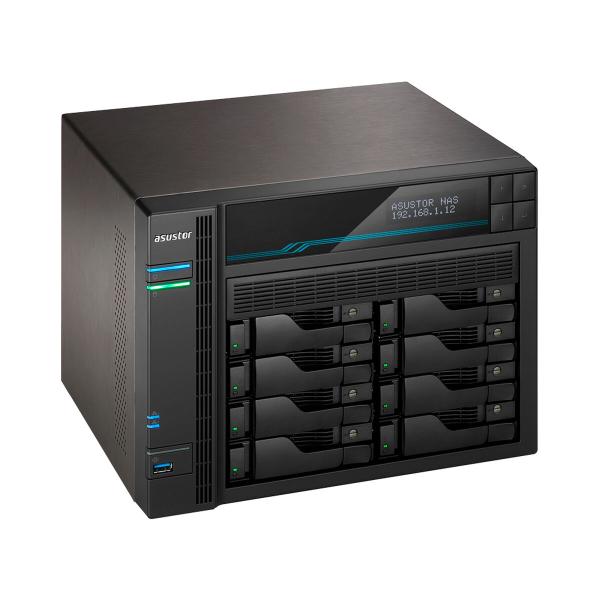 Armazenamanto em Rede NAS Asustor AS6508T Preto Intel Atom C3538