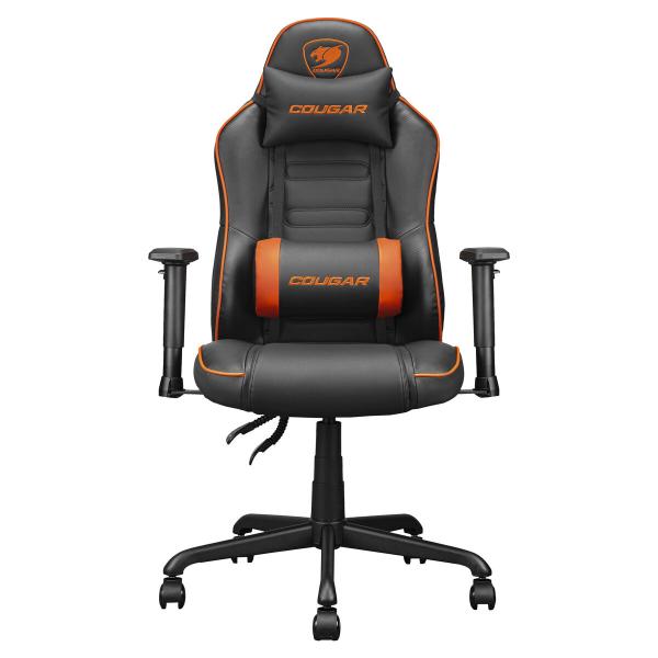 Cadeira de Gaming Cougar Fusion S Preto Preto/Laranja
