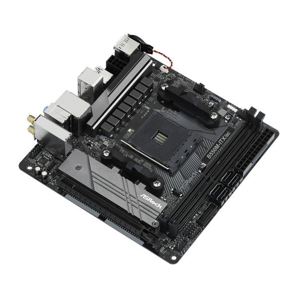 Placa Mãe ASRock B550M-ITX/ac AMD B550 AMD AM4