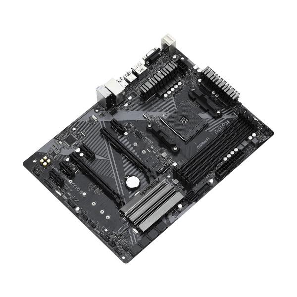 Placa Mãe ASRock B450 Pro4 R2.0 AMD B450 AMD AM4