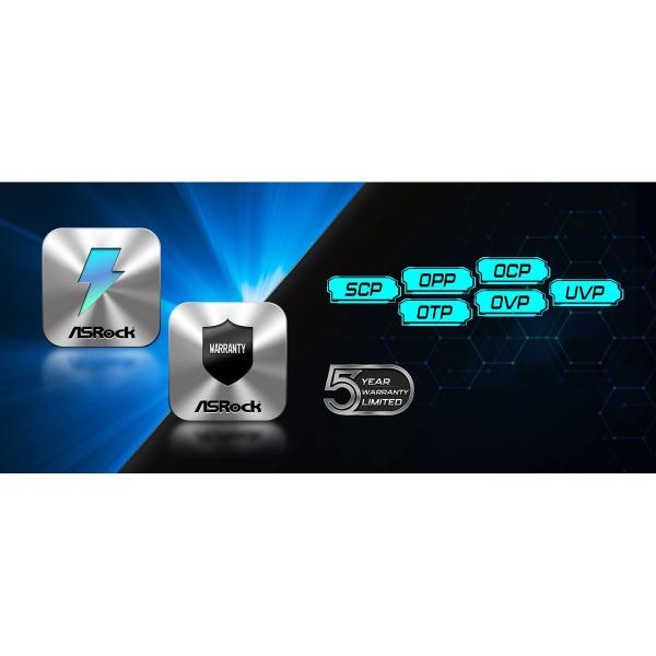 Fonte de Alimentação ASRock 90-UXC065-BNEAAA 650 W 80 Plus Bronze