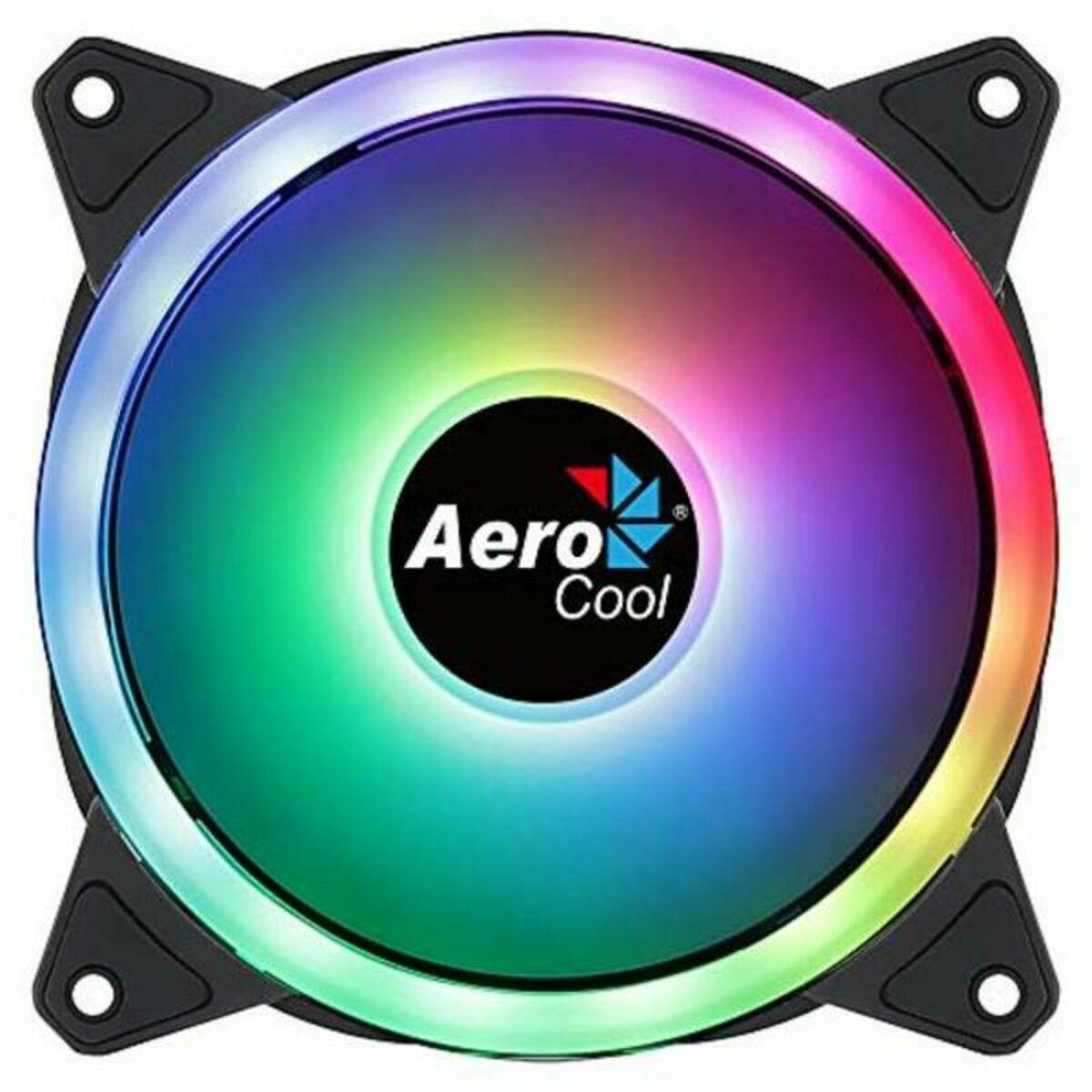Ventilador de Caixa Aerocool Duo 12 1000rpm (Ø 12 cm) RGB Ø 12 cm (1 Unidade)