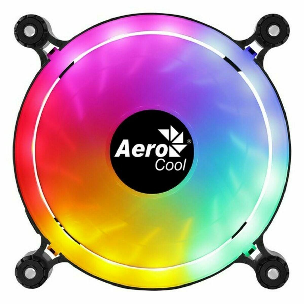 Ventilador de Caixa Aerocool Spectro 12 FRGB 1000rpm (Ø 12 cm) RGB Ø 12 cm (1 Unidade)