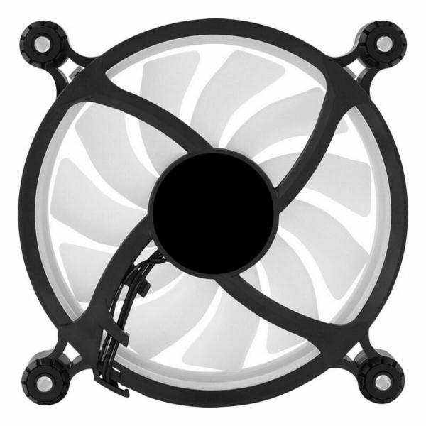 Ventilador de Caixa Aerocool Spectro 12 FRGB 1000rpm (Ø 12 cm) RGB Ø 12 cm (1 Unidade)