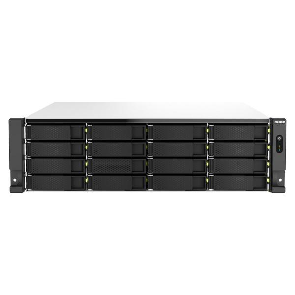 Armazenamento em rede Qnap TS-h2287XU-RP Intel Xeon E-2336 Preto/Branco