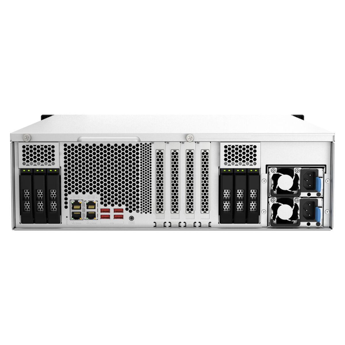 Armazenamento em rede Qnap TS-h2287XU-RP Intel Xeon E-2336 Preto/Branco