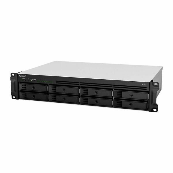Armazenamanto em Rede NAS Synology RS1221+ Preto AMD Ryzen V1500B