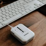 Rádio Portátil Sangean Branco AM/FM