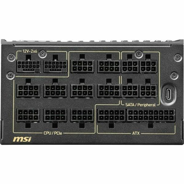 Fonte de Alimentação MSI 306-7ZPEX11-CE0 ATX 1600 W 50 W 80 PLUS Titanium
