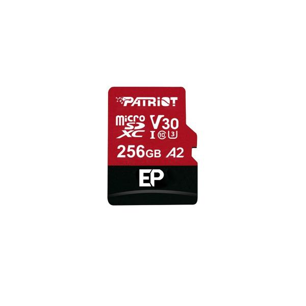 Cartão de Memória Micro SD com Adaptador Patriot Memory PEF256GEP32MCX 256 GB
