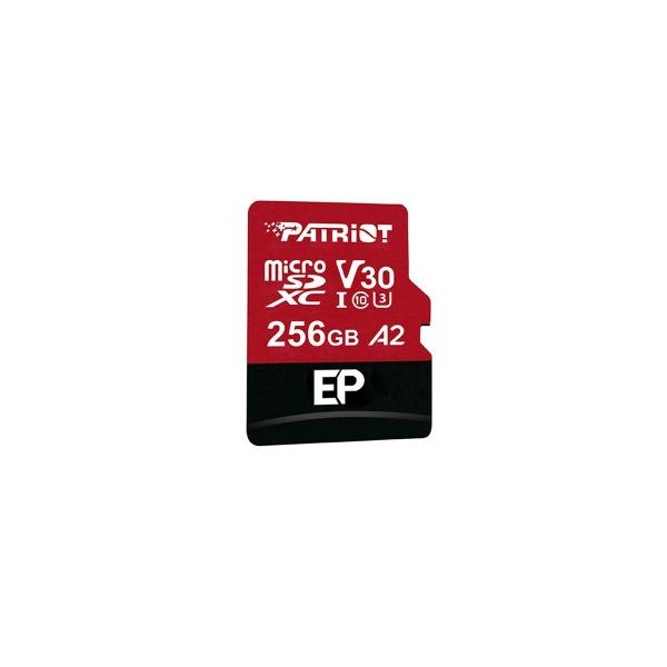 Cartão de Memória Micro SD com Adaptador Patriot Memory PEF256GEP32MCX 256 GB