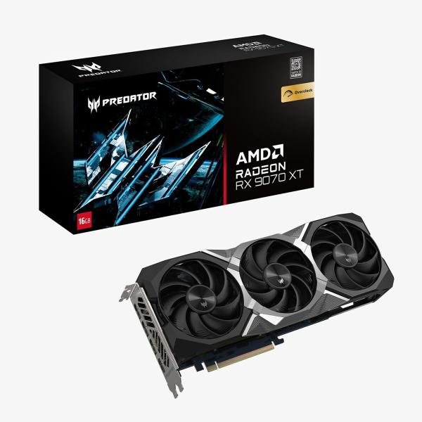 Placa Gráfica Acer DP.Z4FWW.P01 radeon rx 9070 xt 16 GB GDDR6