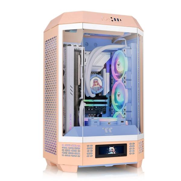 Caixa Semitorre ATX THERMALTAKE Tower 300 Peach Fuzz Pêssego