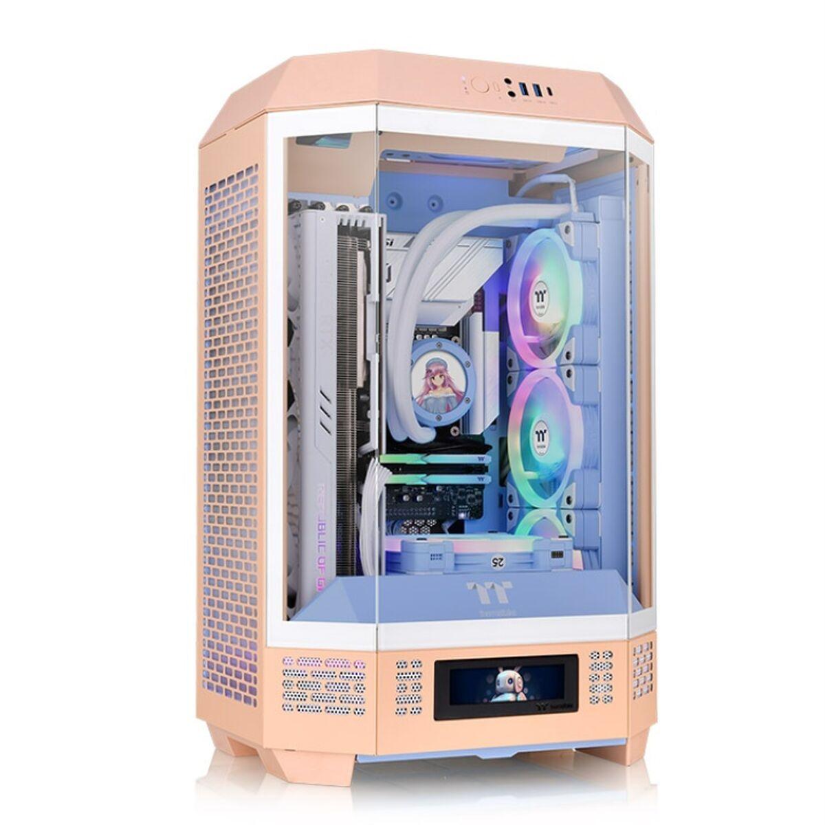 Caixa Semitorre ATX THERMALTAKE Tower 300 Peach Fuzz Pêssego