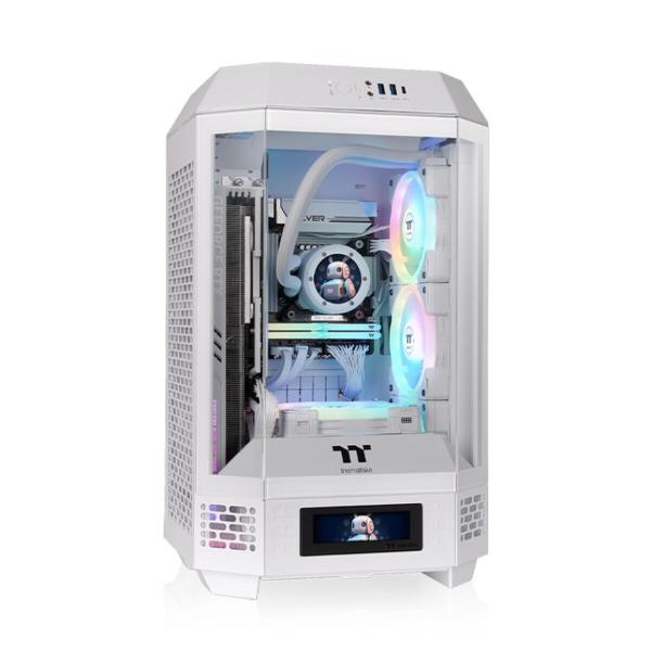 Caixa Semitorre ATX THERMALTAKE The Tower 250 Snow