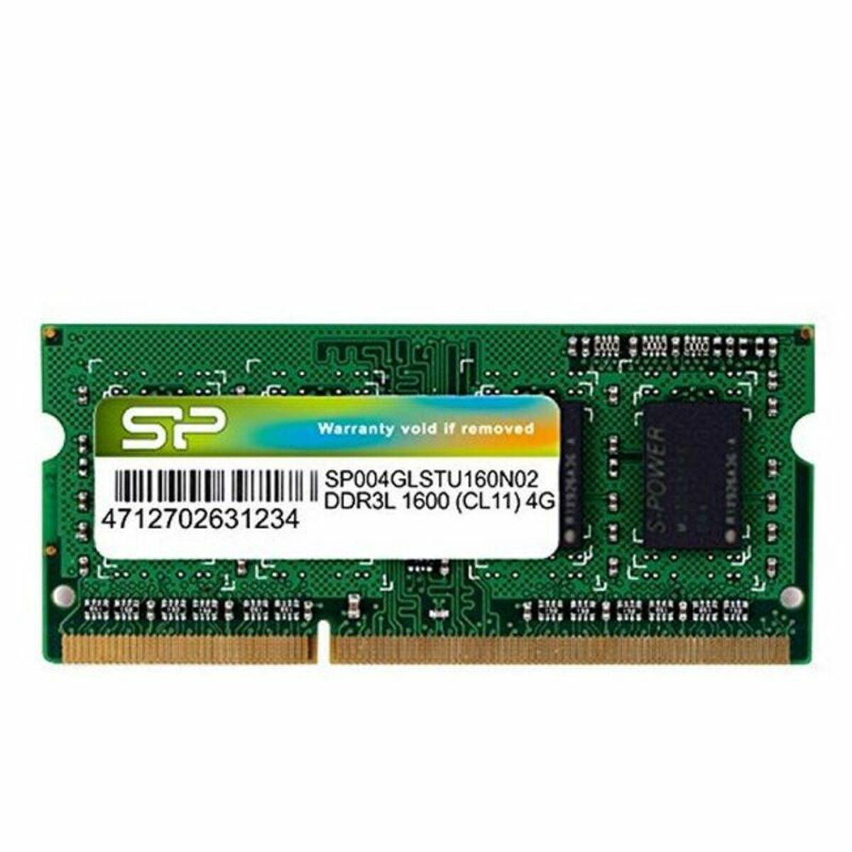 Memória RAM Silicon Power SP004GLSTU160N02 4 GB DDR3L PC3-12800