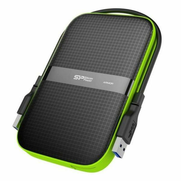 Disco Duro Externo Silicon Power A60 2.5" USB 3.0 1 TB Anti-shock Waterproof Preto
