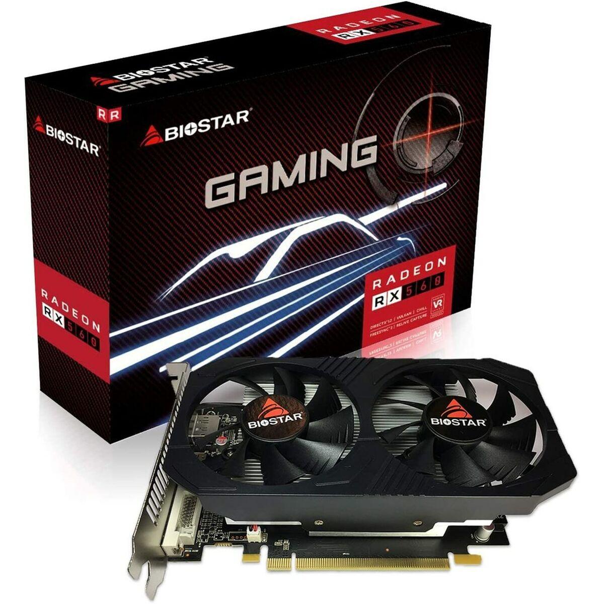Placa Gráfica Biostar VA5615RF41 AMD Radeon RX 560 GDDR5 4 GB