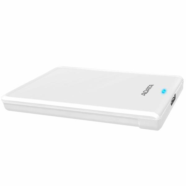 Disco Duro Externo Adata AHV620S-1TU31-CWH Branco 1 TB Concha HDD