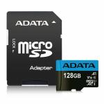 Cartão de Memória Micro SD com Adaptador Adata AUSDX128GUICL10A1-RA1 128 GB