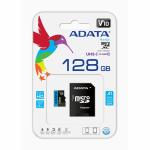 Cartão de Memória Micro SD com Adaptador Adata AUSDX128GUICL10A1-RA1 128 GB