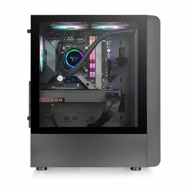 Caixa Semitorre ATX THERMALTAKE S200 TG ARGB Preto