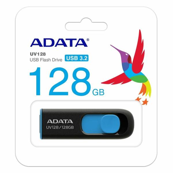 Memória USB Adata AUV128-128G-RBE 128 GB Azul