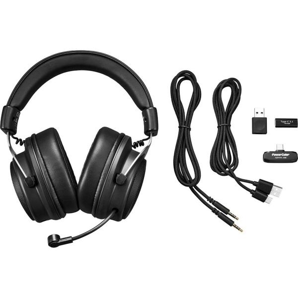 Auriculares Powercolor AH10 Preto