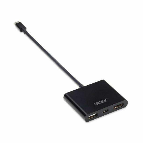Adaptador USB-C para HDMI Acer NP.CAB1A.020 Preto