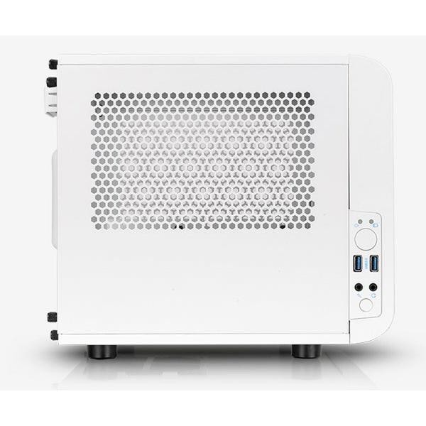 Caixa Semitorre Mini ITX THERMALTAKE Core V1 Snow Edition Branco