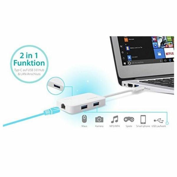 Adaptador USB para Ethernet Edimax EU-4308